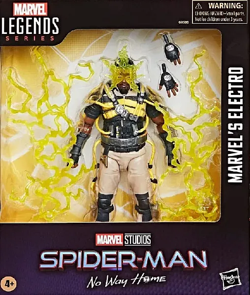 MARVEL LEGENDS SPIDER-MAN: NO WAY HOME ACTION FIGURE MARVELS ELECTRO 15 CM